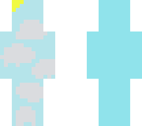 pixel art clouds