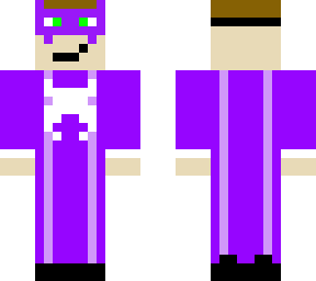 purple costume boy