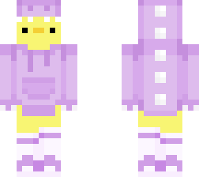 purple dinosaur duck