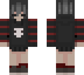 red and black