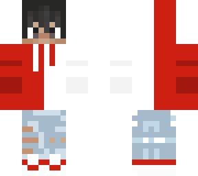 red and white