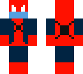 red blue quarantine spider-man