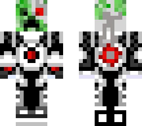red cyborg creeper