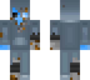 robot blue (rusty)