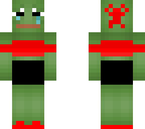 sad red pepe