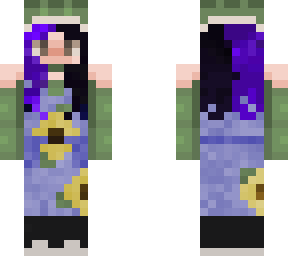 split dye overalls