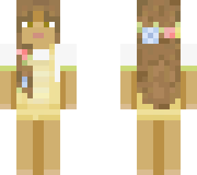 spring girl tan-skinned