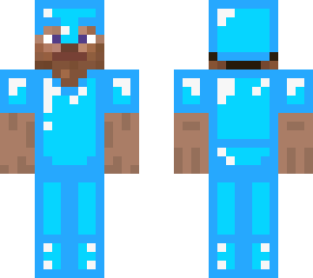 steve in diamond armor