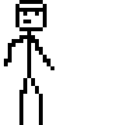 stickman in minecraft