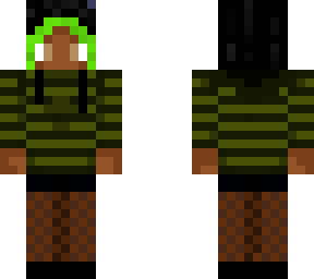 stripped hoodie