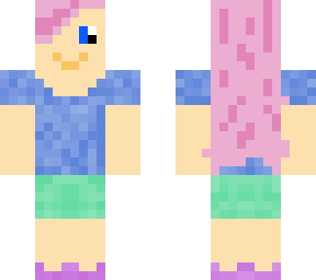 this is the first skin i made