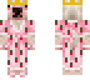 walter with strawberry dress and crown (character cred: regnog)