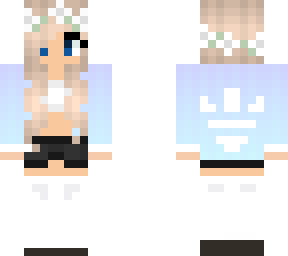 white outfit girl
