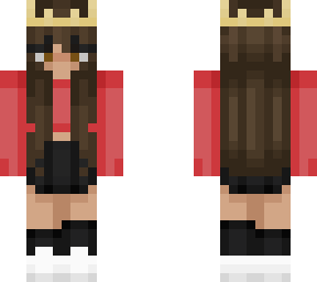 ~ red recolour of: me but with a crown <3 ~