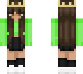 ~green recolour of: me but with a crown <3 ~