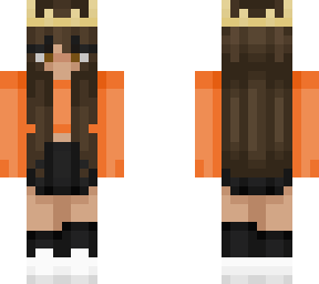 ~orange recolour of: me but with a crown <3 ~