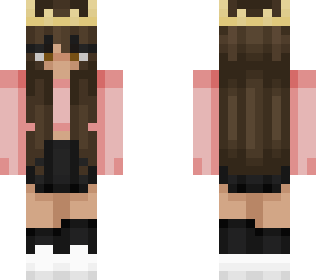 ~pink recolour of: me but with a crown <3 ~