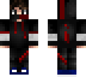 black and red