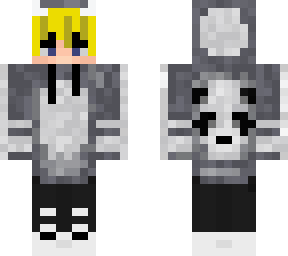 blonde panda jumper boi