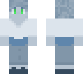 blue man