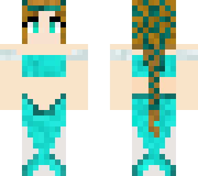 blue mermaid