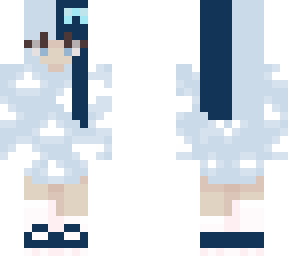 cloud girl sweater