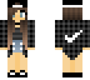 crop striped shirt with hat