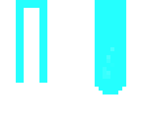 cyan hair