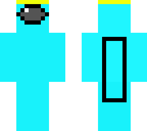 cyan with halo