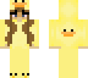 duck girl skin