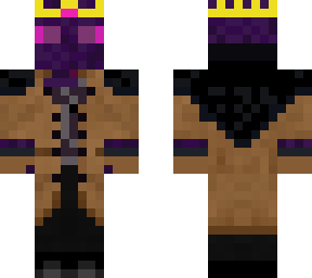 enderman it trenchcoat and crown