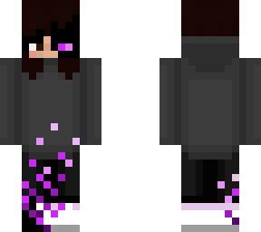 enderman mask hoodie girl