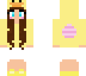 female easter chick