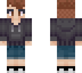 fluffy hair gamer boy | Minecraft Skin