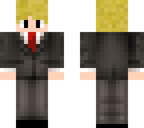 formal businessman suit - blonde