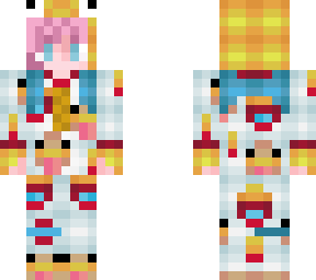 fortnite onesie (pink hair)