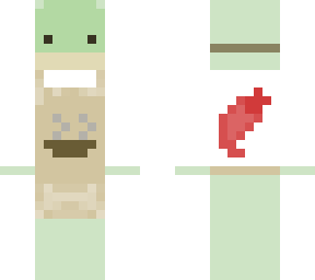 frog wearing soup kitchen uniform ( rework)