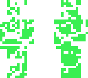 green/white