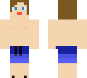 guys swimwear-blue