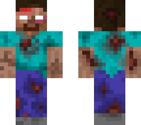 herobrine (after battle in "living in a nightmare" song)
