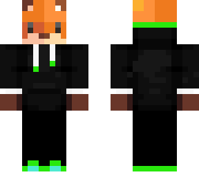 my mc skin with black hoodie