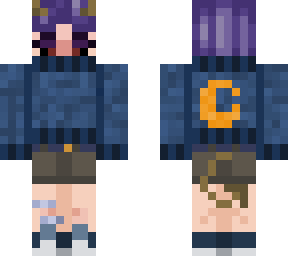 my skin  with color