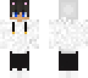 polar hoodie but cat person