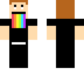 rainbow from mouth