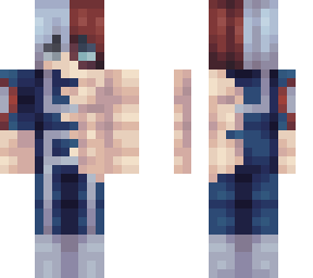 shoto todoroki (ripped uniform)