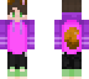 sleepystnerx pink/purple hoodie :>