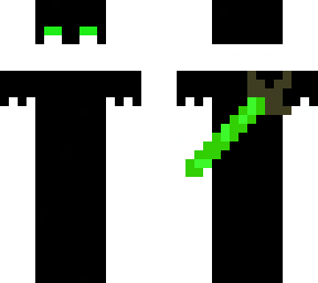 solider with an emerald sword