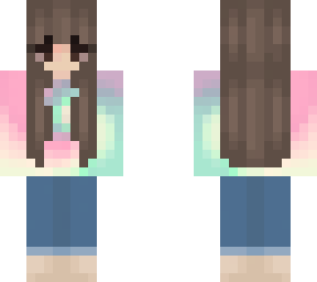 tie dye girl