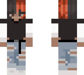 trying out hair colors and styles