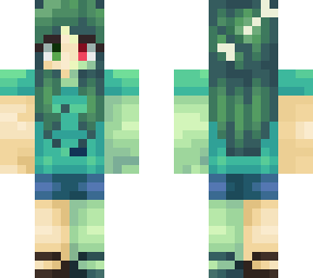 zombie girl half finished